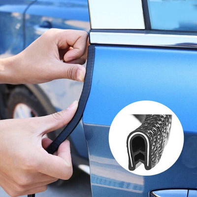 Nẹp U Lõi Thép Gioăng Cao Su CHữ U Lõi Thép - Nẹp U Viền Cửa Xe Chống Va Đập