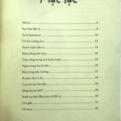 Cẩm Nang Sinh Tồn Của Đấu Sĩ La Mã