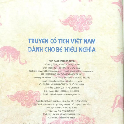 Truyện Cổ Tích Việt Nam Dành Cho Bé Hiếu Nghĩa