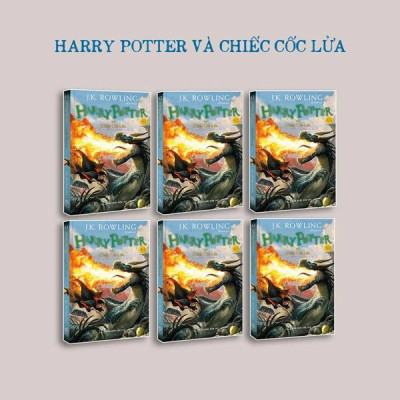 Harry Potter và chiếc cốc lửa - Tập 4 (set 6 cuốn) - khổ nhỏ
