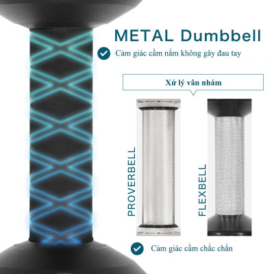 Tạ Tay Điều Chỉnh LYSIN 01 quả tạ 40kg (bộ 02 quả tạ 80kg) –Tăng Giảm 1kg, Mạ Crom Chống Gỉ, Tay Cầm Cao Su Bảo Vệ Tay, Bền Bỉ Chuẩn Nhật