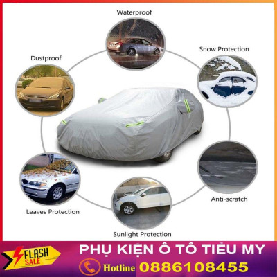 Bạt Phủ Ô Tô Vải Dù Toyota Vios, Altis, Camry, Fortuner, Innova, Yaris, Rush, Hilux, Wigo, Cruiser