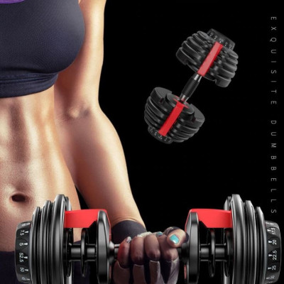 Bộ Tạ Tay Điều Chỉnh Khóa Số Tự Động 24kg Cao Cấp TP Tienphatsmart