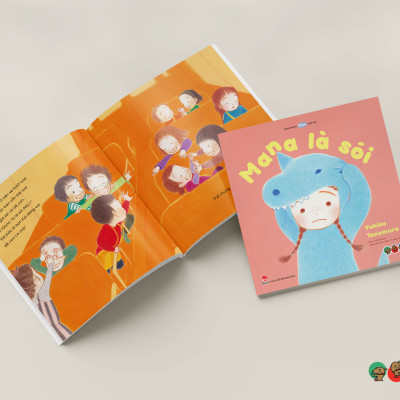 Truyện Ehon bé 3-4-5 tuổi - Mana là Sói