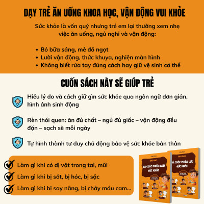 Bộ Sách GROWBOOKS - Kỹ Năng Sống Cho Trẻ Tiểu Học: Học Cách Nói Chuyện, Bảo Vệ Mình, Sức Khỏe, Cảm Xúc, An Toàn