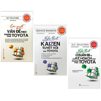 Combo Nghệ Thuật Làm Việc Hiệu Qủa: Giải Quyết Vấn Đề Theo Phương Thức Toyota + Nghệ Thuật Kaizen Tuyệt Vời Của Toyota + Nghệ Thuật Chuẩn Bị Và Lên Kế Hoạch Theo Phương Thức Toyota (Cẩm Nang Vàng Tiến Tới Thành Công - Tặng Kèm Bookmark Green Life)