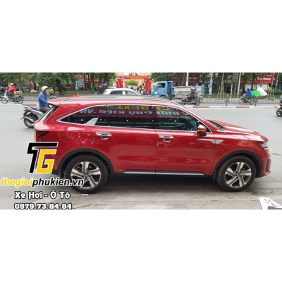 Bộ ốp hõm cửa xe KIA Sorento 2021 mạ Crom