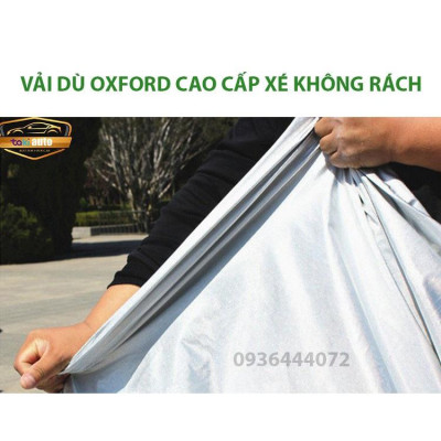 [MG 5 -LOẠI VẢI DÙ] Bạt trùm xe ô tô MG 5 vải dù oxford cao cấp , áo bạt phủ trùm che kín che nắng, che mưa