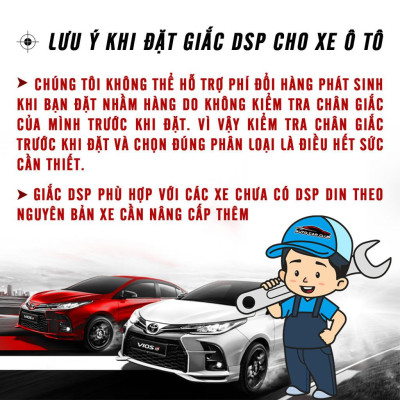 Dây nối DSP/ampli, cáp truyền tải tín hiệu âm thanh kỹ thuật số cho màn hình VinFast Lux A/SA, độ loa Plug N Play.