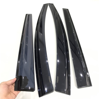 Bộ vè che mưa Fashion cho Toyota INNOVA 2017-2019 nhựa ABS cao cấp