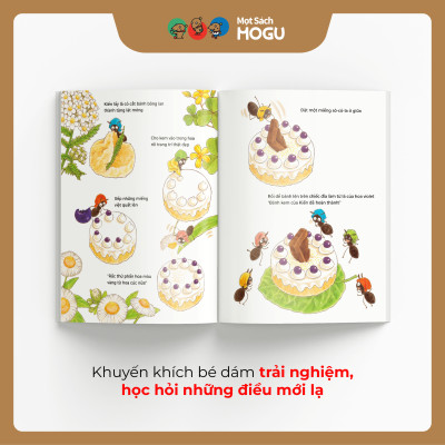 Truyện Ehon bé 3-4-5 tuổi - Tiệm bánh ngọt lừng danh