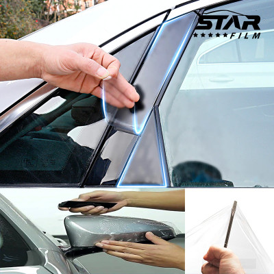 Kia K3 2022 (Cerato) Miếng dán PPF TPU ốp trụ bóng ngoài xe