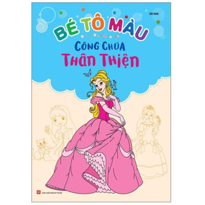 Túi Bé Tô Màu Công Chúa ( 6 Cuốn ) - Bản Quyền