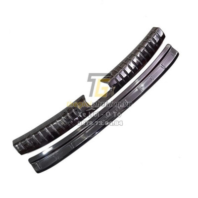 Bộ ốp chống trầy bậc cốp Kia Cerato 2019 - Mẫu Titan