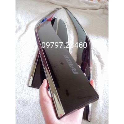 Vè che mưa Toyota Raize 2022 chỉ inox cao cấp, đổi lại và hoàn tiền trong 30 ngày nếu không hài lòng