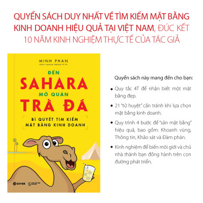 Bí Quyết Tìm Kiếm Mặt Bằng Kinh Doanh - Đến Sahara Mở Quán Trà Đá - Bộ Sách Khởi Nghiệp Bán Lẻ