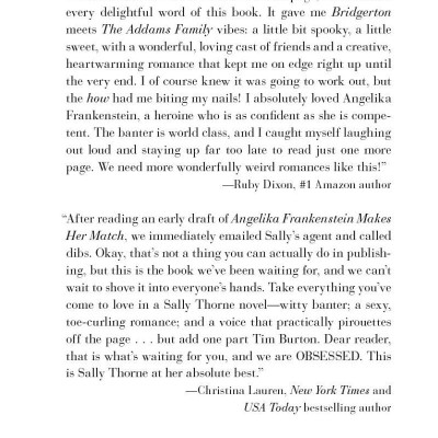 Angelika Frankenstein Makes Her Match