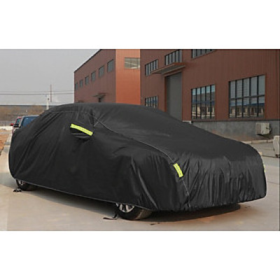 Bạt phủ ô tô Mercedes GLE chất liệu Polyester - màu đen cao cấp MACSIM 