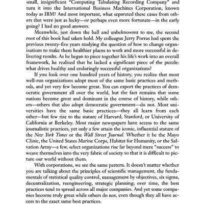 Built to Last : Successful Habits of Visionary Companies