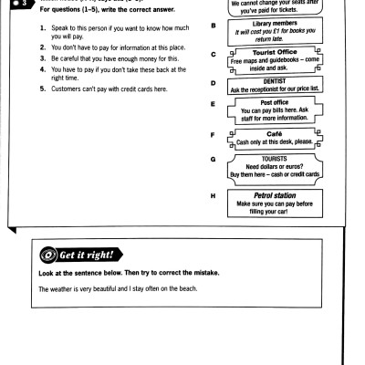 Cam English Exam Booster for Key and Key for Schools SB w/o Ans w Audio