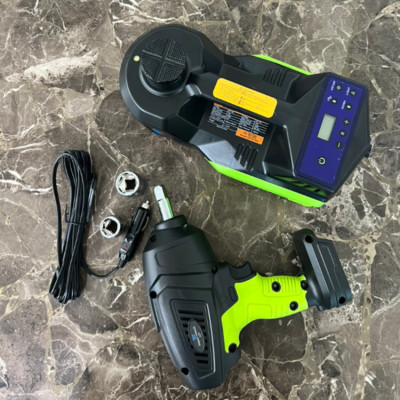 Bộ nâng kích gầm điện - Con đội điện kiêm máy bơm lốp và máy siết ốc ô tô đa năng ROGTZ TY-004 - Tải Trọng: 5000Kg ( 5 Tấn) - HÀNG NHẬP KHẦU