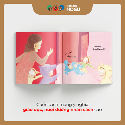 Truyện Ehon bé 3-4-5 tuổi - Mana là Sói
