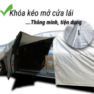Bạt Phủ Xe Ô Tô Hyundai I10, I20, I30, Accent, Santafe, Tucson, Kona, Getz, Avante, Elantra, Sonata 3 Lớp Cao Cấp
