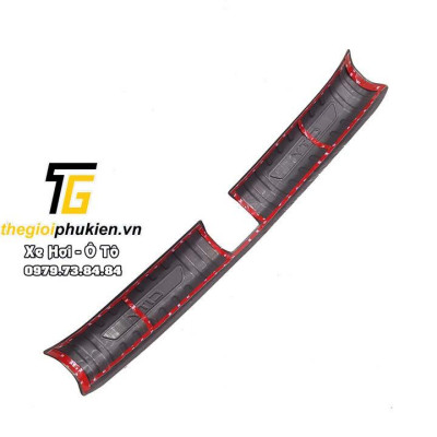 Bộ sản phẩm ỐP BẬC CỐP VÀ BẬC CỬA vân Carbon xe Honda City 2021