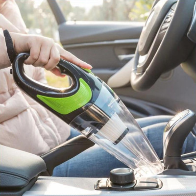 Máy hút bụi ô tô không dây cao cấp -hút bụi ô tô- hút bụi gia đình (xanh phối đen)