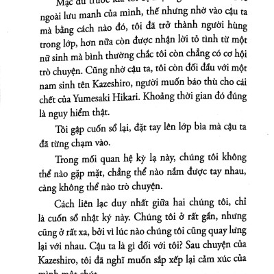 Ngày Mai, Tôi Biến Mất, Cậu Sẽ Hồi Sinh - Tập 2
