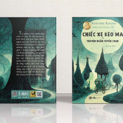 Sách Truyện Kinh Dị - Chiếc Xe Kéo Ma (Tuyển Chọn Truyện Ngắn Kinh Dị Của Rudyard Kipling)