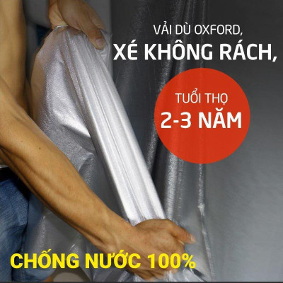 Bạt Phủ Ô Tô Vải Dù Mazda 2, Mazda 3, Mazda 6, CX5, CX8, CX9, BT50 chống nóng, chống nước, có phản quang