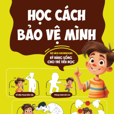 Sách Bao Bao Học Cách Bảo Vệ Mình - Growbooks - Kỹ Năng Sống Dành Cho Trẻ Tiểu Học