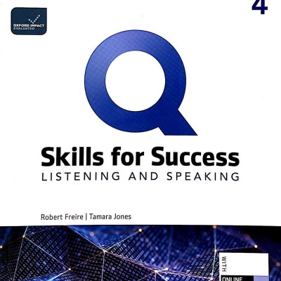 Q: Skills For Success: Level 4: Listening And Speaking Student Book With iQ Online Practice - 3rd Edition