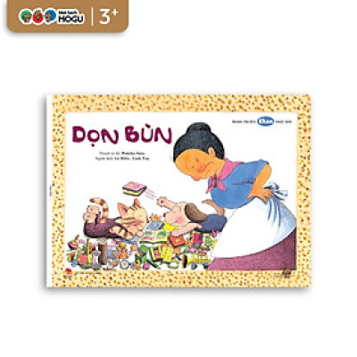 Truyện Ehon bé 3-4-5 tuổi - Dọn bùn