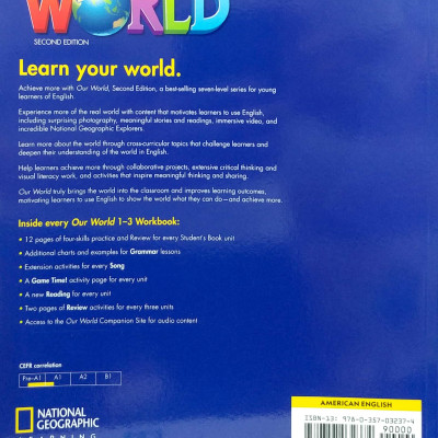 Our World 2 Workbook 2nd Edition (American English)