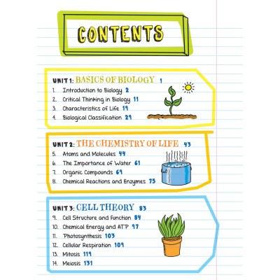 Sách - Sổ tay sinh học - Everything You Need To Ace Biology ( Tiếng Anh ) á Châu Books