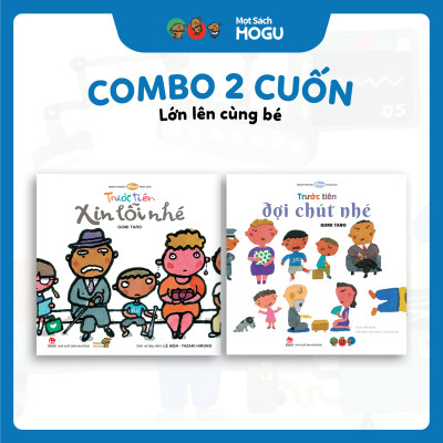 Truyện Ehon bé 3-4-5 tuổi - Bộ 2 cuốn Lớn lên cùng bé