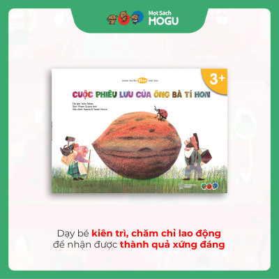 Truyện Ehon bé 3-4-5 tuổi - Cuộc phiêu lưu của ông bà tí hon