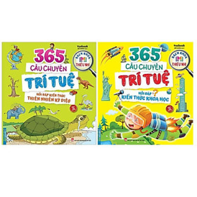 Sách Combo - 365 câu chuyện trí tuệ (bộ 2 Cuốn)