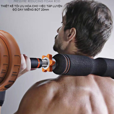 Bộ Tạ Tay Tháo Lắp 20kg Đa Năng FED720 Nhập Khẩu Chất Liệu Gang Mạ Niken