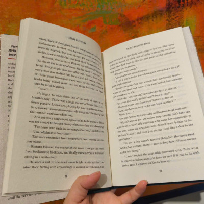 Sách - The Cat Who Saved Books: A Novel by Sosuke Natsukawa/Fantasy - Bìa Cứng US - Ngoại Văn Nhập Khẩu