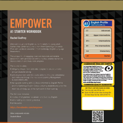 Combo 2 cuốn: Empower A1 Starter Student