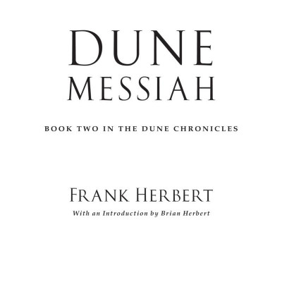 Dune Messiah