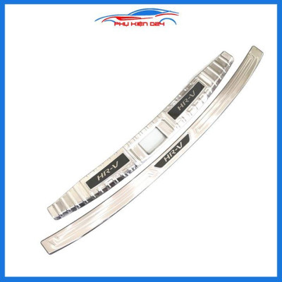 Ốp chống trầy cốp HRV 2018-2019-2020-2021-2022 inox sáng bóng bảo vệ xe chống va đập