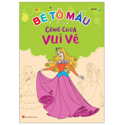 Túi Bé Tô Màu Công Chúa ( 6 Cuốn ) - Bản Quyền