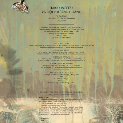 Harry Potter Và Hội Phượng Hoàng - Tập 05 - Phiên Bản Màu - Bìa Cứng