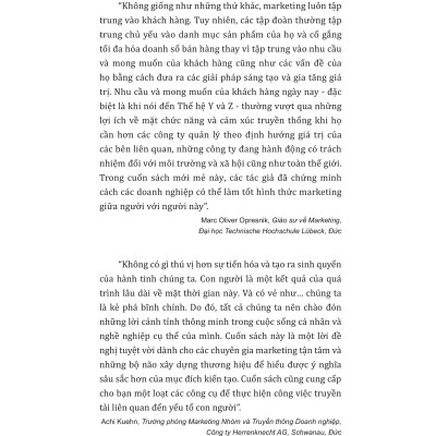 Human To Human Marketing - Kỷ Nguyên Mới Của Truyền Thông Marketing