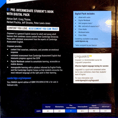 Empower Pre-Intermediate & B1 Student