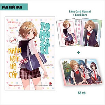 Sách - Nhân vật hạ cấp Tomozaki - level 5